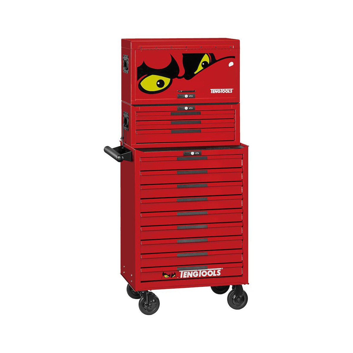 Teng Tools 26in PRO35™ Stack Tool Kit 753 Pieces Red